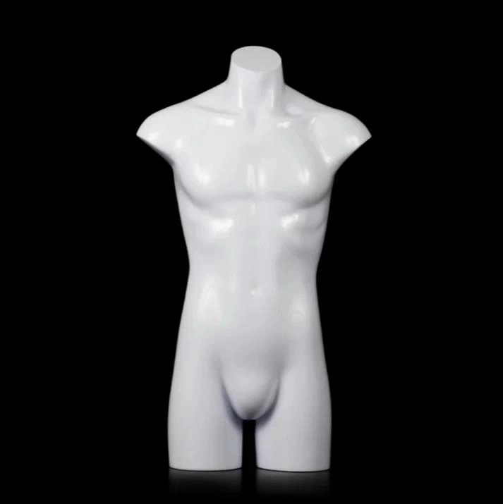 Ma&szlig;e der m&auml;nnlichen Schaufensterpuppe: 96 cm Brustumfang und 78 cm Taille erkl&auml;rt